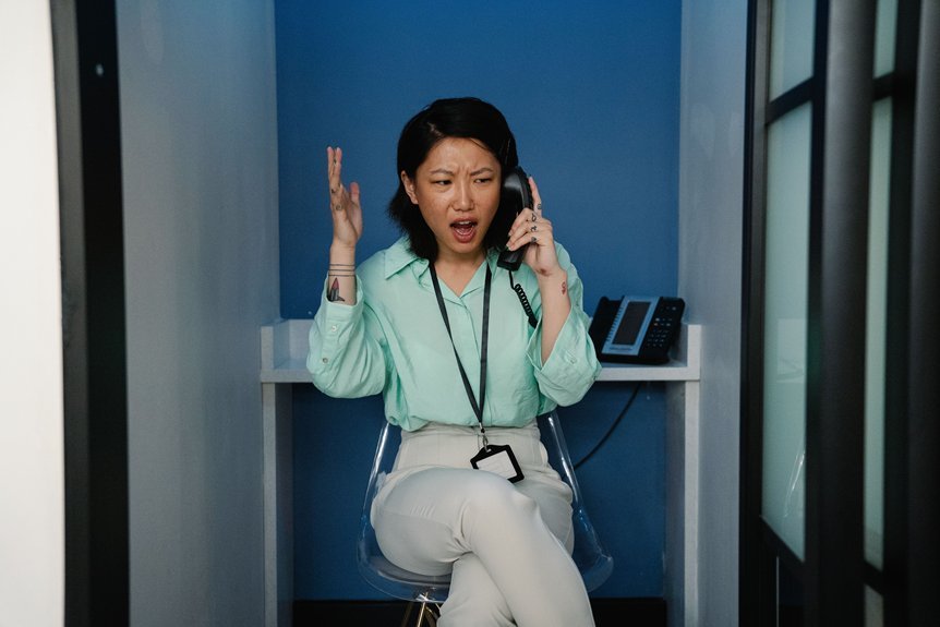 phone number indicates routine issue attention